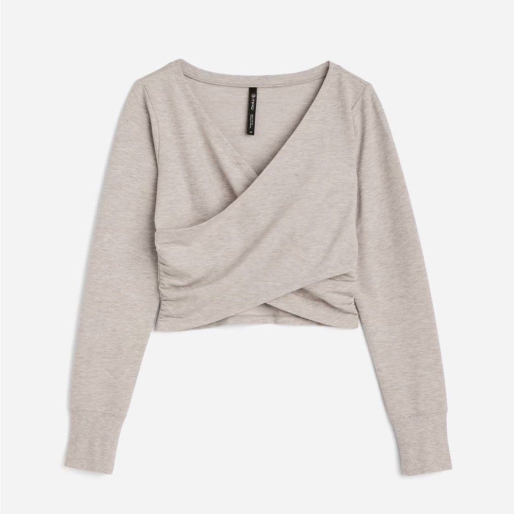 MPG Sport Primp Cross Front Cropped Tee- XL